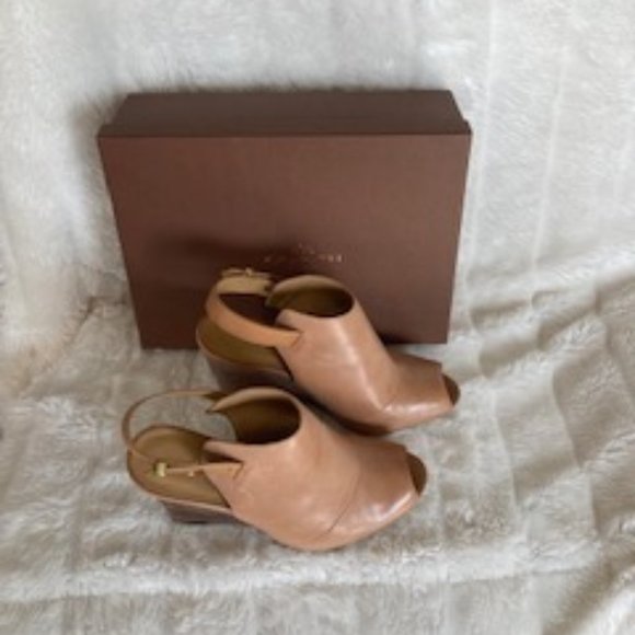 Coach Ginger Peep Toe Wedges - Picture 2 of 4